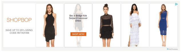Retargeting w oparciu o poprzednie odwiedzone produkty