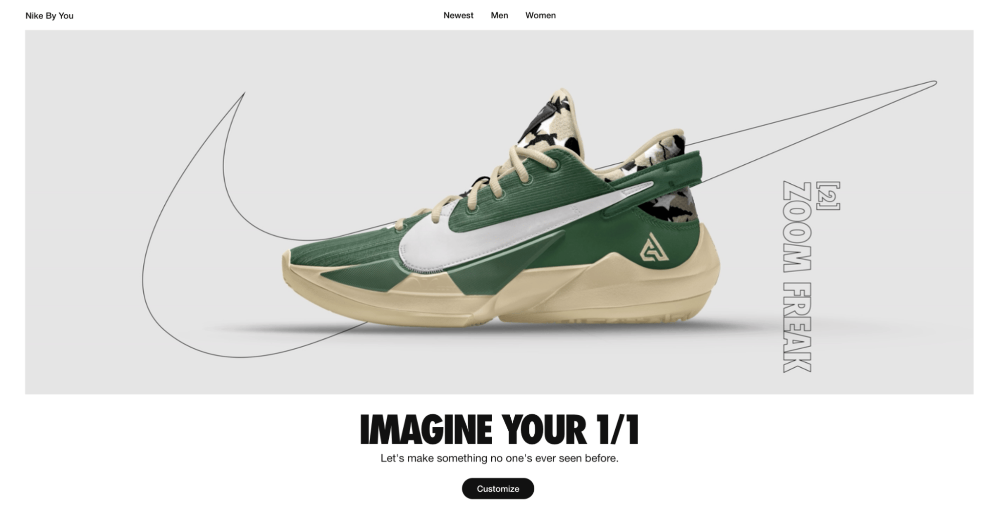 Dedykowane promocje dla klientów - przykład Nike ID