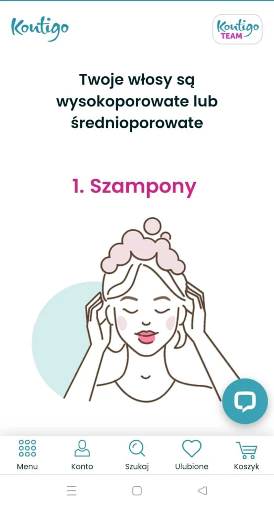 Quiz w sklepie - przykład