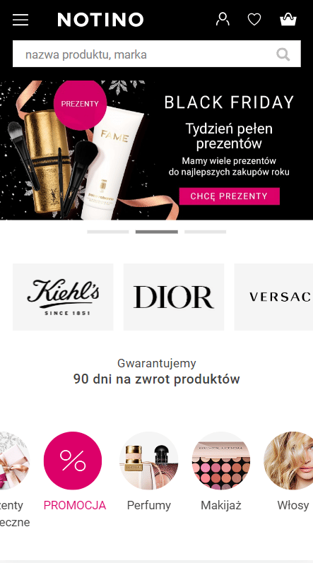 black friday przykład