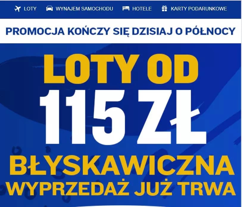 szybka wyprzedaż przykład zwiększania lojalności klientów