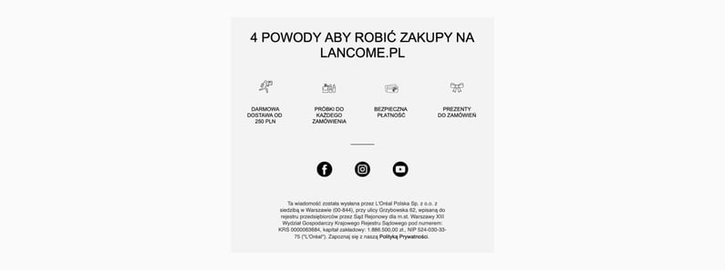 przykładowy mail do klienta - przedstawienie korzyści